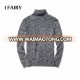 Waimaotong China hot sale mens winter turtle neck tight pullover fancy knit sweater